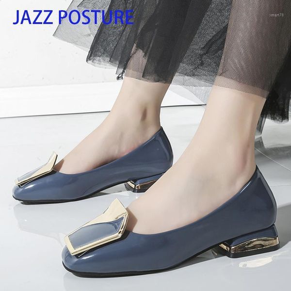 dress shoes candy colors women patent leather loafers casual low-heeled female sweet metal buckle boat size 39 z5251, Black
dress shoes candy colors women patent leather loafers casual low-heeled female sweet metal buckle boat size 39 z5251, Black