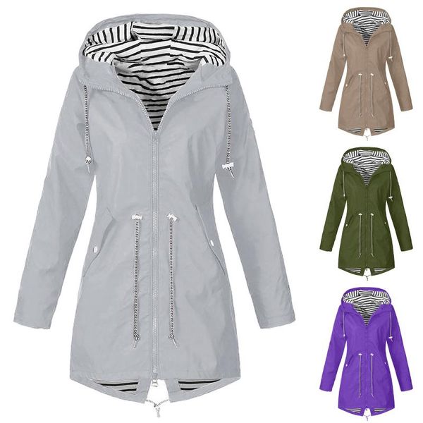 women's jackets women hooded thick jacket long sleeve drawstring design windbreaker spring autumn outdoor coat winter clothes bomber, Black;brown
women's jackets women hooded thick jacket long sleeve drawstring design windbreaker spring autumn outdoor coat winter clothes bomber, Black;brown