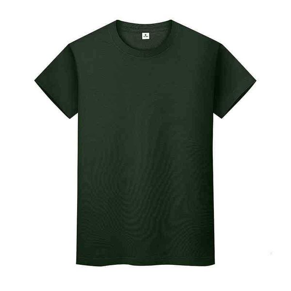 men and women round neck solid color t-shirt summer cotton bottoming short-sleeved half-sleeved 68bii, Black
men and women round neck solid color t-shirt summer cotton bottoming short-sleeved half-sleeved 68bii, Black
