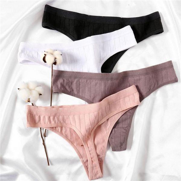 cotton g-string 3pcs/set low-rise thongs intimates female underpant women panties striped breathable bikini underwear women's, Black;pink
cotton g-string 3pcs/set low-rise thongs intimates female underpant women panties striped breathable bikini underwear women's, Black;pink