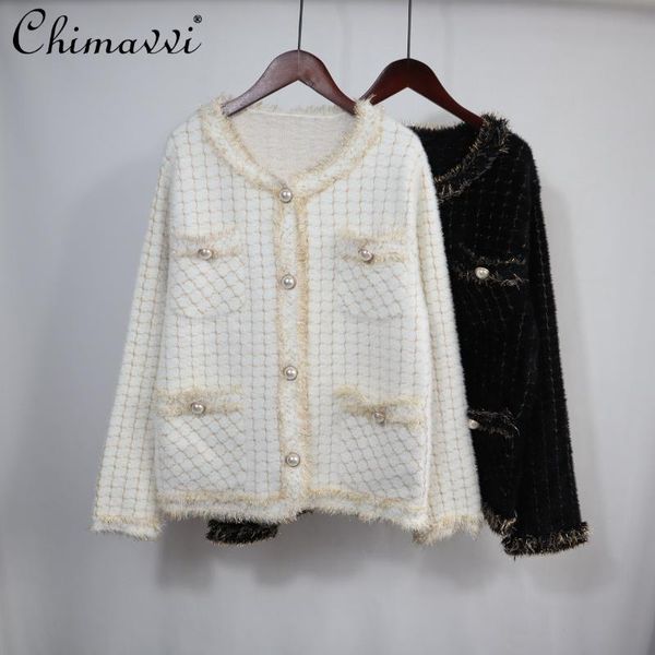 women's knits & tees wool knitted cardigan for women 2021 autumn winter long sleeve oversized white outerwear ladies korean single brea
women's knits & tees wool knitted cardigan for women 2021 autumn winter long sleeve oversized white outerwear ladies korean single brea