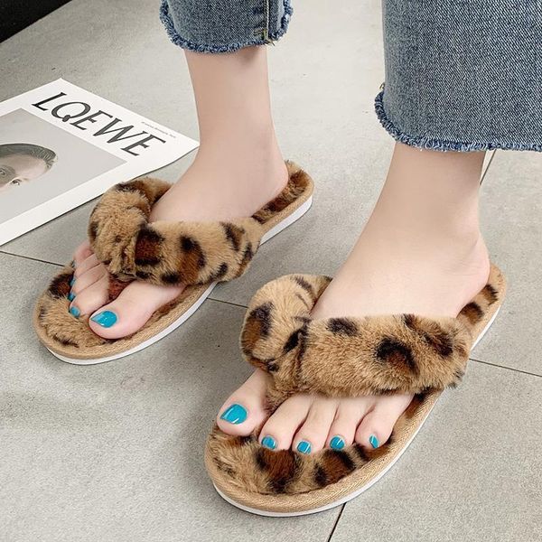 slippers women home winter warm shoes woman slip on flats slides female faux fur leopard casual flip flops, Black
slippers women home winter warm shoes woman slip on flats slides female faux fur leopard casual flip flops, Black