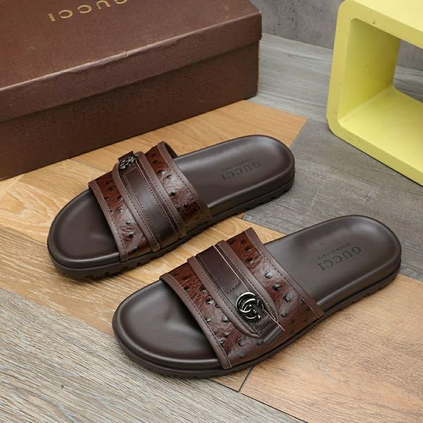 europe station new slippers men's summer sandals flip flop men's fashion leather simple british beach shoes casual slippers zlh, Black
europe station new slippers men's summer sandals flip flop men's fashion leather simple british beach shoes casual slippers zlh, Black