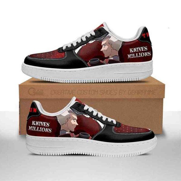 diy anime shoes trigun knives millions sneakers casual running sport walking lightweight tennis, Black
diy anime shoes trigun knives millions sneakers casual running sport walking lightweight tennis, Black