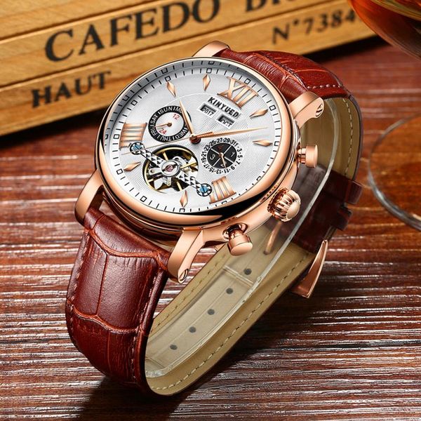 wristwatches luxury men's tourbillon automatic watches full calendar for men sketelon mechanical watch brand male clock man, Slivery;brown
wristwatches luxury men's tourbillon automatic watches full calendar for men sketelon mechanical watch brand male clock man, Slivery;brown