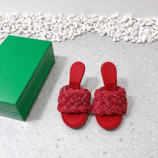 slippers fashion summer women's shoes round toes thin heels pleated decoration design genuine leather size 35-40, Black
slippers fashion summer women's shoes round toes thin heels pleated decoration design genuine leather size 35-40, Black