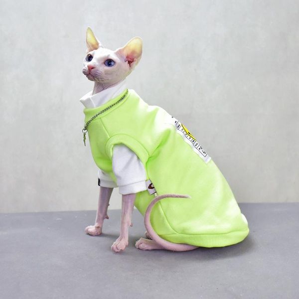 cat costumes chic casual suit pet apparel for sphinx clothes autumn winter warm sphynx clothing outfits hairless
cat costumes chic casual suit pet apparel for sphinx clothes autumn winter warm sphynx clothing outfits hairless