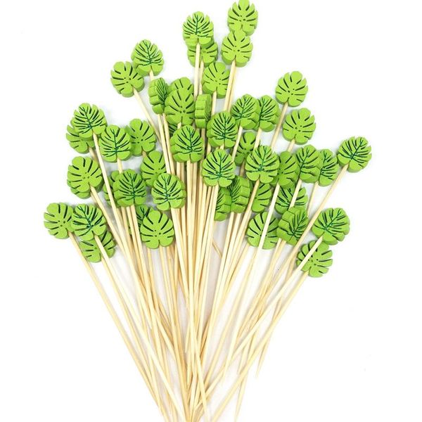 200pc bamboo pick buffet tropical leaves cupcake fruit fork dessert salad stick cocktail skewer for party decor forks
200pc bamboo pick buffet tropical leaves cupcake fruit fork dessert salad stick cocktail skewer for party decor forks