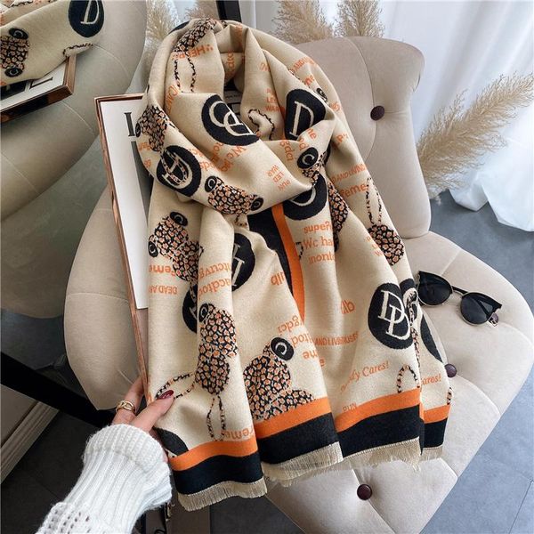 scarves 2021 women winter scarf thick shawl floral print female warm blanket pashmina cashmere stoles lady large wrap echarpe, Blue;gray
scarves 2021 women winter scarf thick shawl floral print female warm blanket pashmina cashmere stoles lady large wrap echarpe, Blue;gray