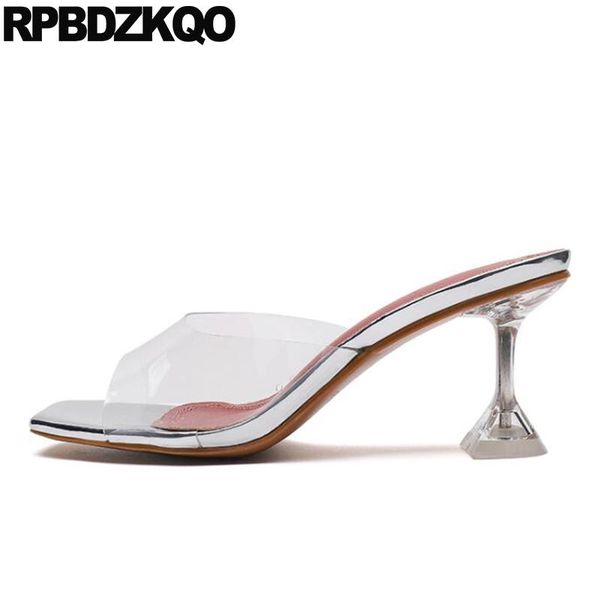 pumps pvc sandals luxury shoes women designer stiletto slippers transparent slip on ladies silver high heels clear slides female, Black
pumps pvc sandals luxury shoes women designer stiletto slippers transparent slip on ladies silver high heels clear slides female, Black