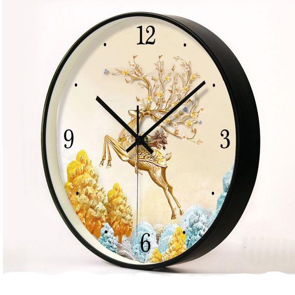 wall clocks classic cartoon sika deer christmas decoration clock creative art animal
wall clocks classic cartoon sika deer christmas decoration clock creative art animal