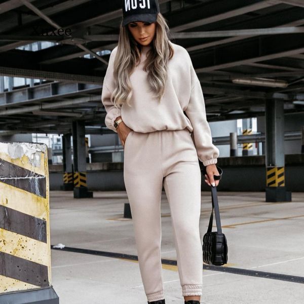 women's two piece pants fashion cool side strip two-piece sequined sportswear casual long-sleeved sweater hoodie + trousers ladies suit, White
women's two piece pants fashion cool side strip two-piece sequined sportswear casual long-sleeved sweater hoodie + trousers ladies suit, White