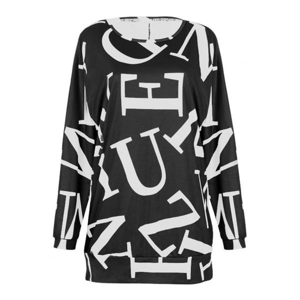 casual dresses women fashion dress letters print loose spring autumn long sleeve o neck streetwear dailywear dating, Black;gray
casual dresses women fashion dress letters print loose spring autumn long sleeve o neck streetwear dailywear dating, Black;gray