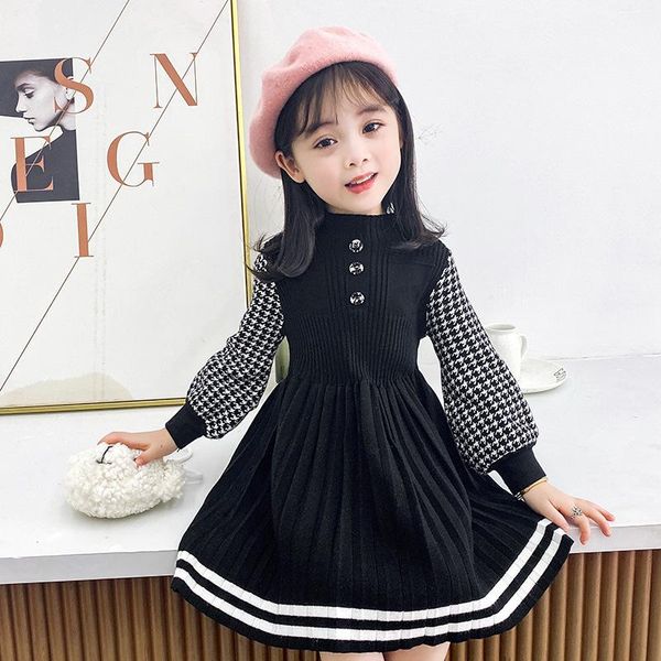 christmas dress for girls half high neck striped contrast pleated sweater princess child clothing 3-8 age girl's dresses, Red;yellow
christmas dress for girls half high neck striped contrast pleated sweater princess child clothing 3-8 age girl's dresses, Red;yellow