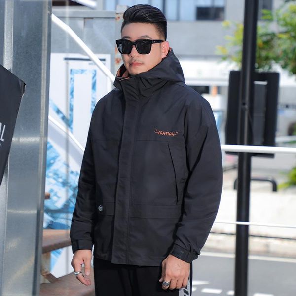 men's jackets 8305 trendy men hooded jacket loose casual simple durable black outwear fashion zipper daily color contrast cool youth co, Black;brown
men's jackets 8305 trendy men hooded jacket loose casual simple durable black outwear fashion zipper daily color contrast cool youth co, Black;brown
