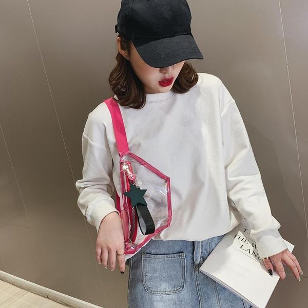 waist bags fashion clear pvc transparent fanny packs crossbody pendant color durable women random shoulder messenger
waist bags fashion clear pvc transparent fanny packs crossbody pendant color durable women random shoulder messenger