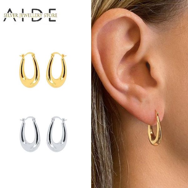 hoop & huggie aide french oval waterdrop earrings for women fashion glossy piercing earings jewelry pendientes plata 925, Golden;silver
hoop & huggie aide french oval waterdrop earrings for women fashion glossy piercing earings jewelry pendientes plata 925, Golden;silver