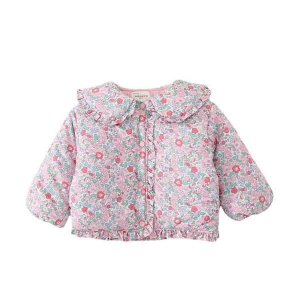 down coat wlg baby girl winter clothes velvet thick yellow pink floral printed parkas kids warm outerwear for 2-6 years, Blue;gray
down coat wlg baby girl winter clothes velvet thick yellow pink floral printed parkas kids warm outerwear for 2-6 years, Blue;gray