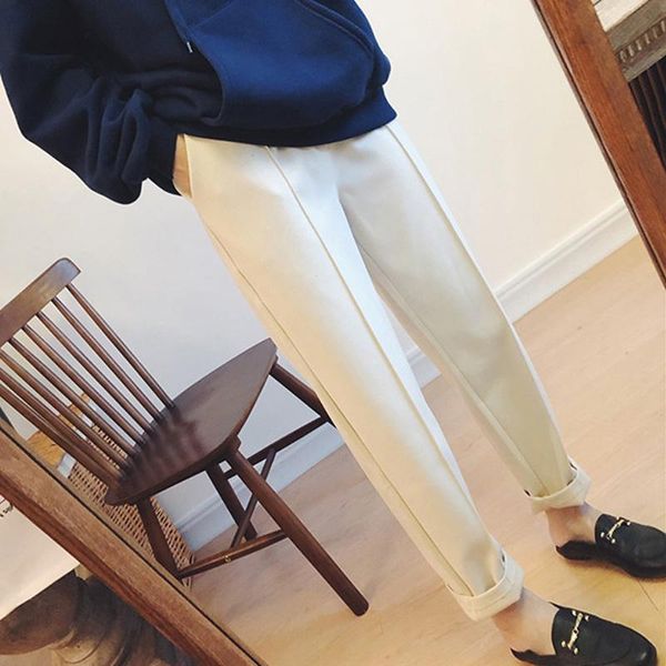 women's pants & capris winter 2021 pencil warm fashion autumn high waist loose female trousers plus size thick wool ladies straight sui, Black;white
women's pants & capris winter 2021 pencil warm fashion autumn high waist loose female trousers plus size thick wool ladies straight sui, Black;white