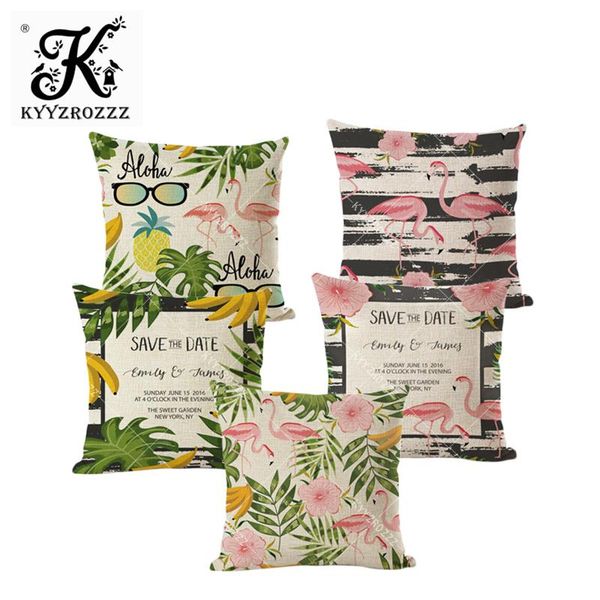 cushion/decorative pillow tropical plant cushion cover fashion banana leaf flamingos linen pillowcase household goods 45x45cm
cushion/decorative pillow tropical plant cushion cover fashion banana leaf flamingos linen pillowcase household goods 45x45cm