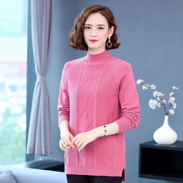 women's sweaters winter women warm soft retro pullover sweater red blue black gray mock neck cable-knit textured ripple jacquard knitwe, White;black
women's sweaters winter women warm soft retro pullover sweater red blue black gray mock neck cable-knit textured ripple jacquard knitwe, White;black