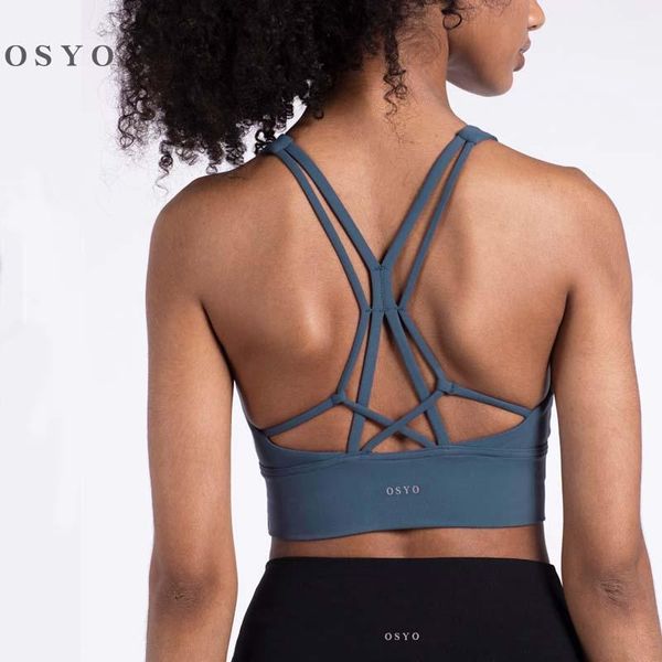 fashion padded sports bra high impact yoga underwear cross-back women gym tank push-up workout running crop clothing, White;black
fashion padded sports bra high impact yoga underwear cross-back women gym tank push-up workout running crop clothing, White;black