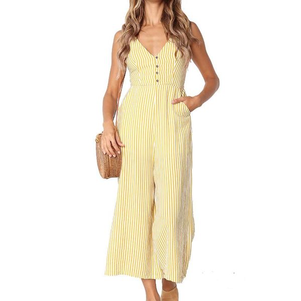 women's jumpsuits & rompers dorvivon combinaison pantalon femme summer fashion stripe women and v-neck button pockets overalls, Black;white
women's jumpsuits & rompers dorvivon combinaison pantalon femme summer fashion stripe women and v-neck button pockets overalls, Black;white