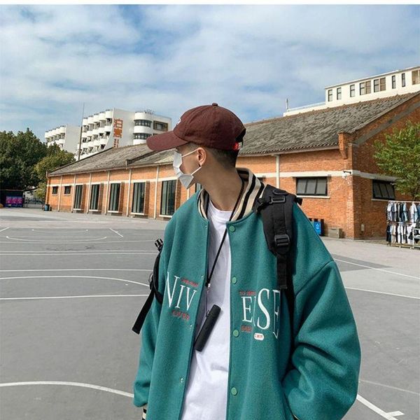 men's jackets letter printed baseball jacket clothing 2021 spring korean fashion high street style hip-hop casual loose trend, Black;brown
men's jackets letter printed baseball jacket clothing 2021 spring korean fashion high street style hip-hop casual loose trend, Black;brown