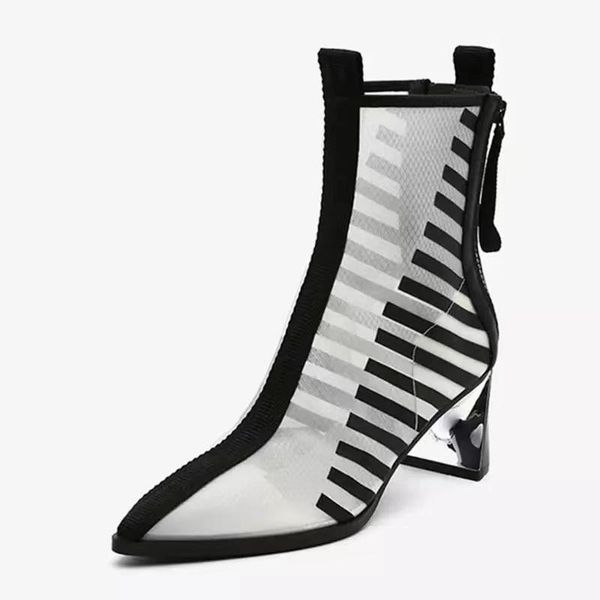 boots phoentin fashion summer breathable mesh pointed toe short booties women 6 cm high heels shoes white black ft1561
boots phoentin fashion summer breathable mesh pointed toe short booties women 6 cm high heels shoes white black ft1561