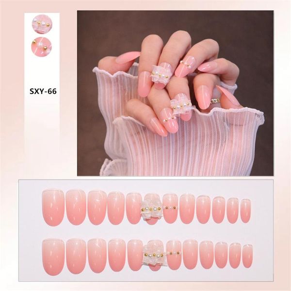false nails 24pcs pink color wear long paragraph fashion manicure patch save time wearable nail, Red;gold
false nails 24pcs pink color wear long paragraph fashion manicure patch save time wearable nail, Red;gold
