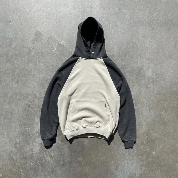 men's hoodies & sweatshirts patchwork represent hoodie men women 1:1 pullover oversized washed harajuku, Black
men's hoodies & sweatshirts patchwork represent hoodie men women 1:1 pullover oversized washed harajuku, Black