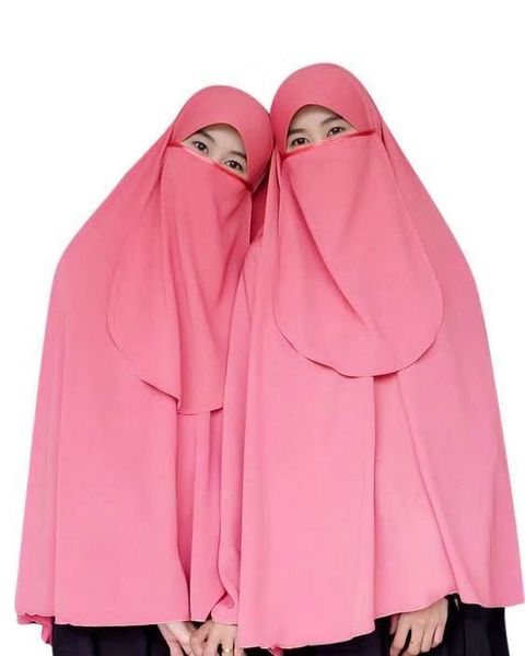 eid muslim women hijab veil sets long khimar prayer garment jilbab abaya djellaba ramadan islamic clothes niqab hijabs 2 piece, Red
eid muslim women hijab veil sets long khimar prayer garment jilbab abaya djellaba ramadan islamic clothes niqab hijabs 2 piece, Red
