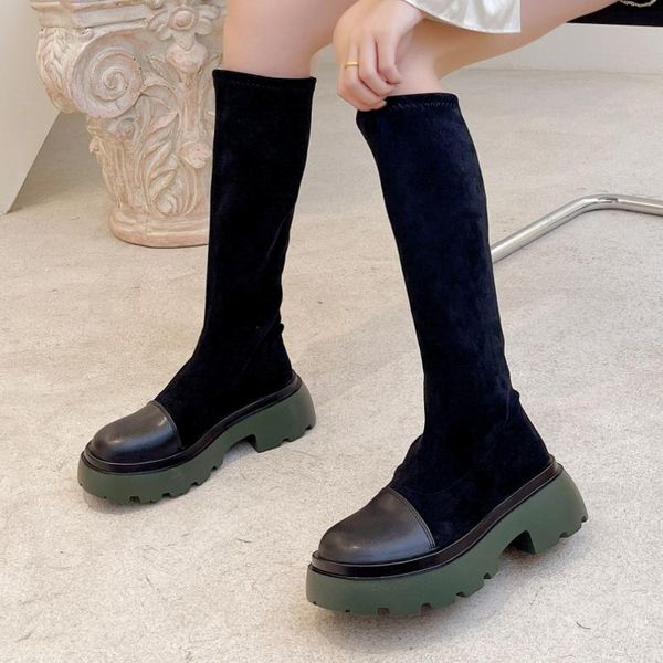boots women 2021 fashion autumn winter ladies shoes knee women's high slim slip on sock boot woman thick heel, Black
boots women 2021 fashion autumn winter ladies shoes knee women's high slim slip on sock boot woman thick heel, Black