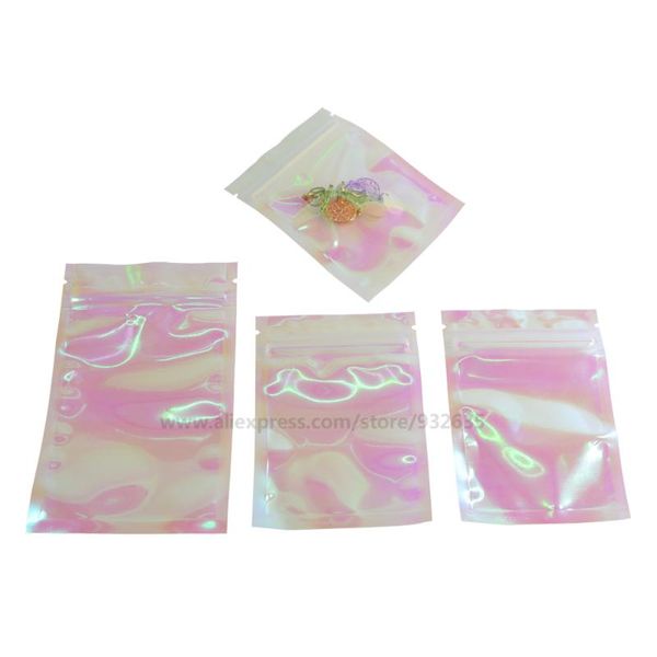 food savers & storage containers clear iridescent bags pouches cosmetic plastic laser holographic makeuphologram zipper 100 pcs
food savers & storage containers clear iridescent bags pouches cosmetic plastic laser holographic makeuphologram zipper 100 pcs