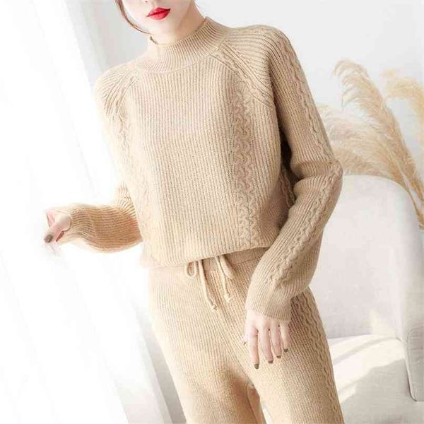 fashion women's suits autumn and winter fashion very fairy knitted wide leg pants two-piece suit 210520, White
fashion women's suits autumn and winter fashion very fairy knitted wide leg pants two-piece suit 210520, White