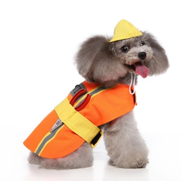 cat costumes funny pet clothes cosplay engineer dog halloween party cute costume clothing comfort for small medium
cat costumes funny pet clothes cosplay engineer dog halloween party cute costume clothing comfort for small medium