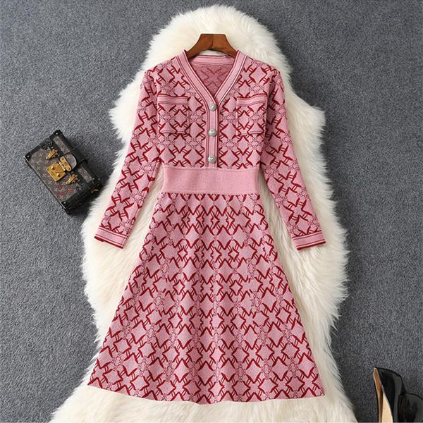 casual dresses femme french vintage v-neck knitted sweater dress women fall winter korean fashion mini party robe vestidos, Black;gray
casual dresses femme french vintage v-neck knitted sweater dress women fall winter korean fashion mini party robe vestidos, Black;gray