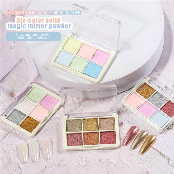 nail glitter 6pc art pigment set solid powder pearl brush manicure holographic mirror mermaid gold blue dust, Silver;gold
nail glitter 6pc art pigment set solid powder pearl brush manicure holographic mirror mermaid gold blue dust, Silver;gold