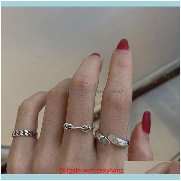 jewelrysterling sier open ring hiphop/rock punk twisted chain knotted rings buckle joint tail for women jewelry gift cluster drop delivery 2, Golden;silver
jewelrysterling sier open ring hiphop/rock punk twisted chain knotted rings buckle joint tail for women jewelry gift cluster drop delivery 2, Golden;silver