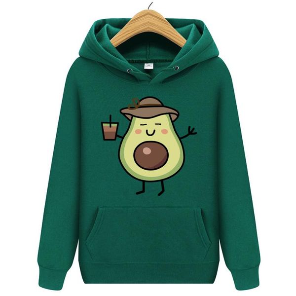 men's hoodies & sweatshirts 2021 spring autumn fashion cartoon avocado printing casual long sleeve pullover, Black
men's hoodies & sweatshirts 2021 spring autumn fashion cartoon avocado printing casual long sleeve pullover, Black