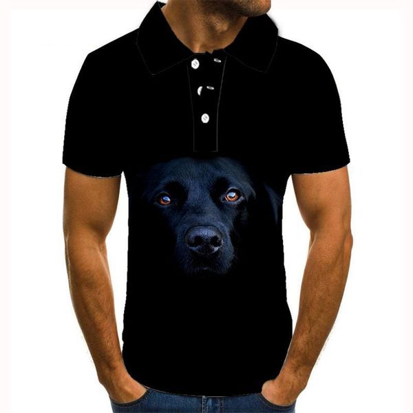 fashion polo shirt 2021 summer casual men's animal 3d printed style personality short sleeve, White;black
fashion polo shirt 2021 summer casual men's animal 3d printed style personality short sleeve, White;black