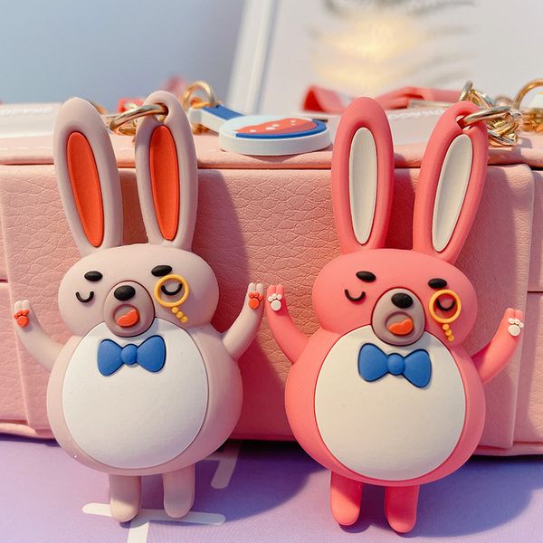 2021 fashion keychain creative series dream rabbit keychain cartoon cute fashion bag pendant doll small gift, Silver
2021 fashion keychain creative series dream rabbit keychain cartoon cute fashion bag pendant doll small gift, Silver
