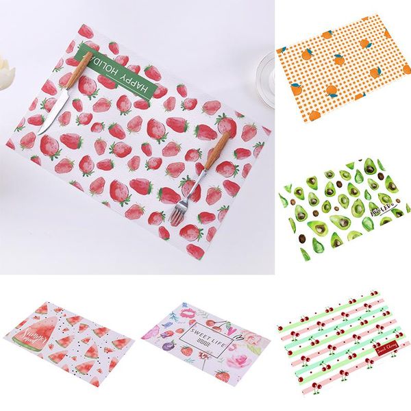 1pcs dining table placemat fruit pattern insulation plate mat heat resistant silicone reusable mats & pads
1pcs dining table placemat fruit pattern insulation plate mat heat resistant silicone reusable mats & pads