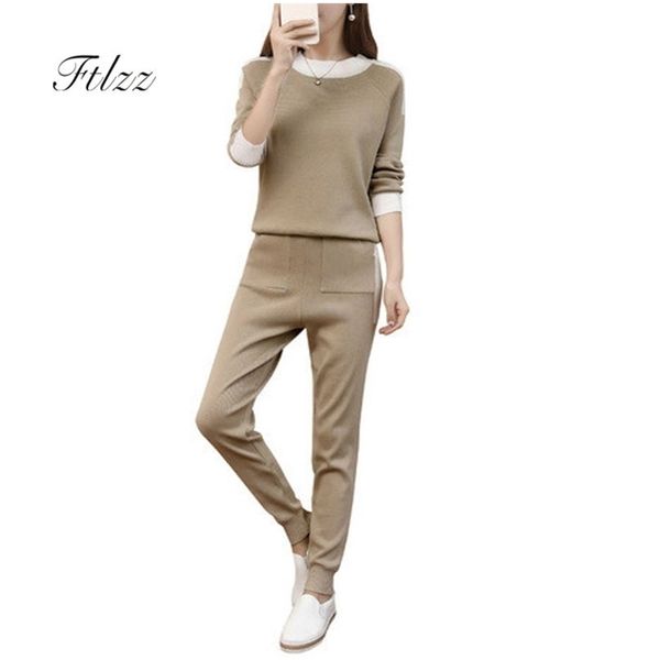 women knitted two piece set autumn winter sweater + slim pants suis ladies clothes sportsuit woman 2 pcs tracksuit 210525, White
women knitted two piece set autumn winter sweater + slim pants suis ladies clothes sportsuit woman 2 pcs tracksuit 210525, White
