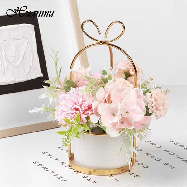 simple romantic bouquet ceramic vase combination decoration living room bedroom basket-shaped deskornaments vases
simple romantic bouquet ceramic vase combination decoration living room bedroom basket-shaped deskornaments vases