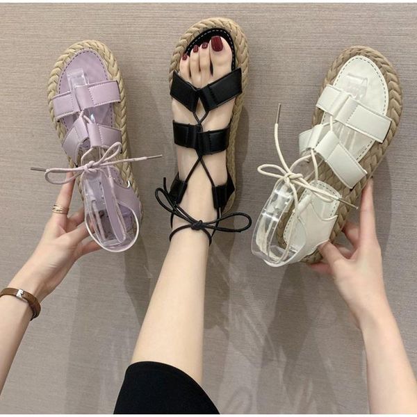 drop flat sandal women lace up sweet girls non slip beach sandalias casual fashion ladies shoes sandals, Black
drop flat sandal women lace up sweet girls non slip beach sandalias casual fashion ladies shoes sandals, Black