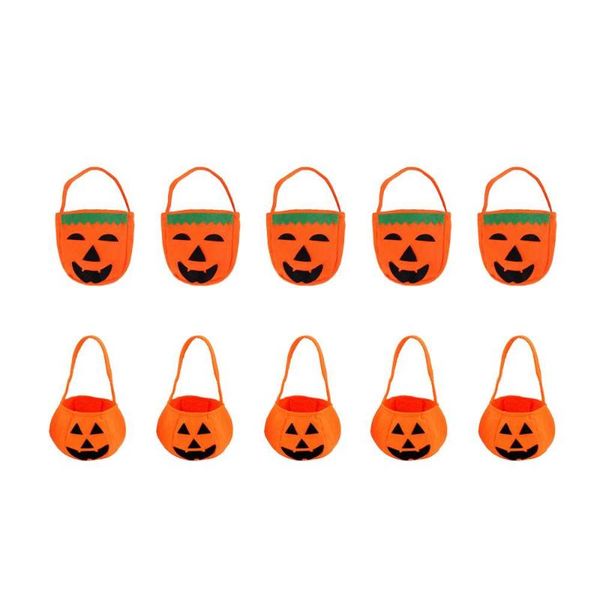 gift wrap halloween pumpkin bag portable non-woven candy (10 pieces per set, 5 style) bags
gift wrap halloween pumpkin bag portable non-woven candy (10 pieces per set, 5 style) bags