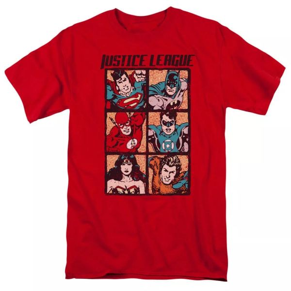 Justice League of America Rough Panels "Red" T-Shirt DC Comics Sizes S-3X NEW, White;black
Justice League of America Rough Panels "Red" T-Shirt DC Comics Sizes S-3X NEW, White;black