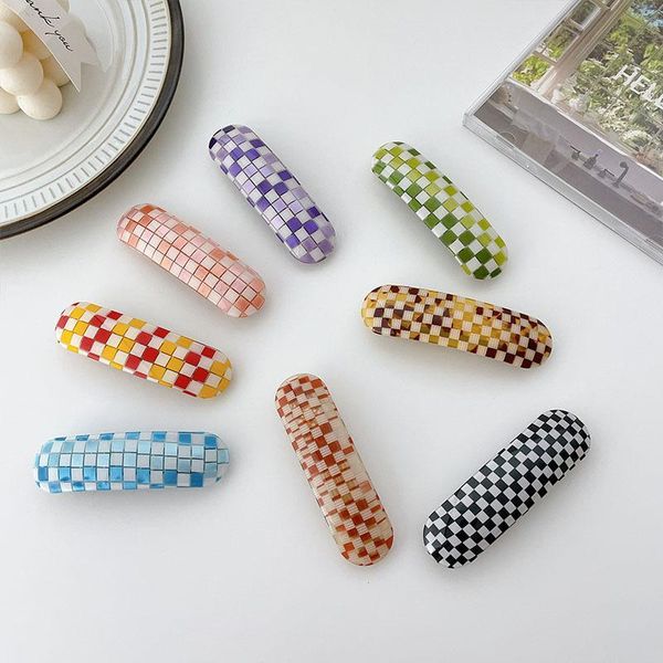 hair accessories checkered pattern black white women spring clips 10.5cm tortoise shell korean fashion hairpins acrylic
hair accessories checkered pattern black white women spring clips 10.5cm tortoise shell korean fashion hairpins acrylic
