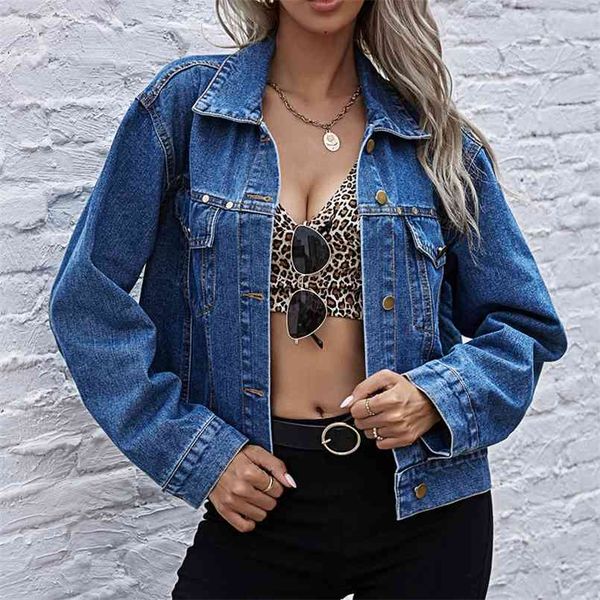 streetwear women's fashion loose blue jean jacket denim coats feamle autumn winter slim vintage denim jackets women full 210508, Black;brown
streetwear women's fashion loose blue jean jacket denim coats feamle autumn winter slim vintage denim jackets women full 210508, Black;brown